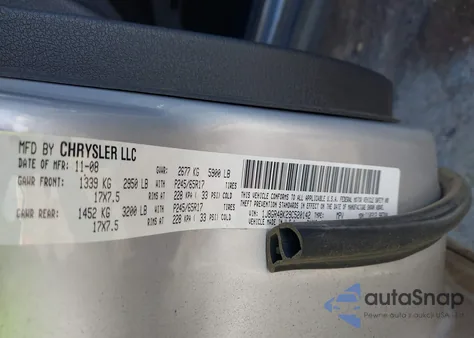 2009 Jeep Grand Cherokee Laredo из США, поврежденный, VIN 1J8GR48K29C520142